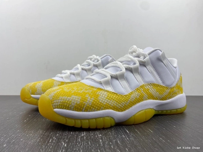Air Jordan Snakeskin AH7860-107 WMNS Low 11 Yellow 0806